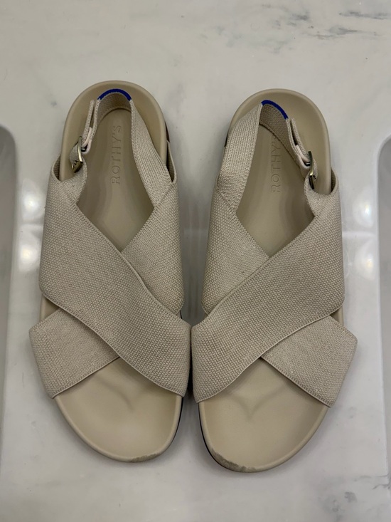 Rothy's Shoes - Rothy’s the weekend sandal coconut size 10.5